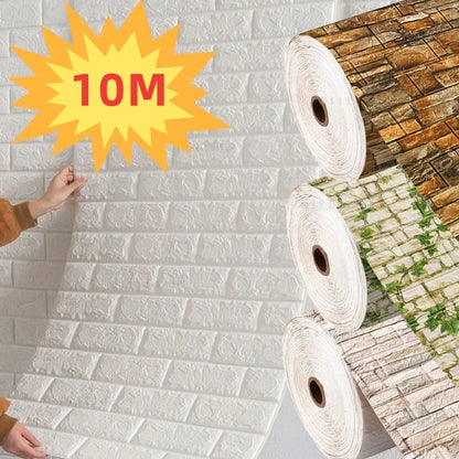 3D Brick Wallpaper Self-Adhesive Foam Wall Panel