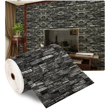 3D Brick Wallpaper Self-Adhesive Foam Wall Panel