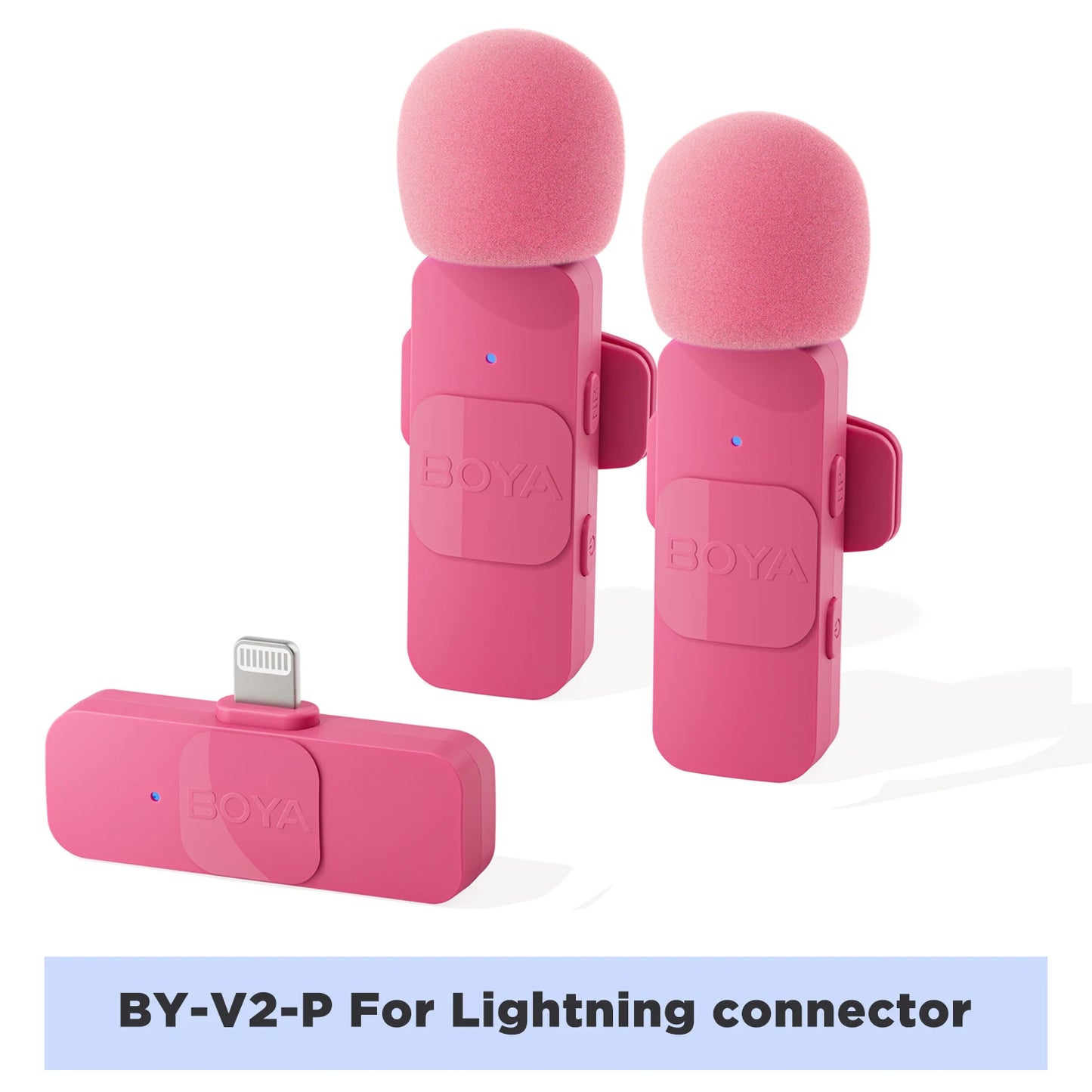 Wireless Lavalier Microphone for iPhone and Android