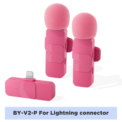 Wireless Lavalier Microphone for iPhone and Android