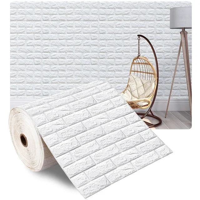 3D Brick Wallpaper Self-Adhesive Foam Wall Panel