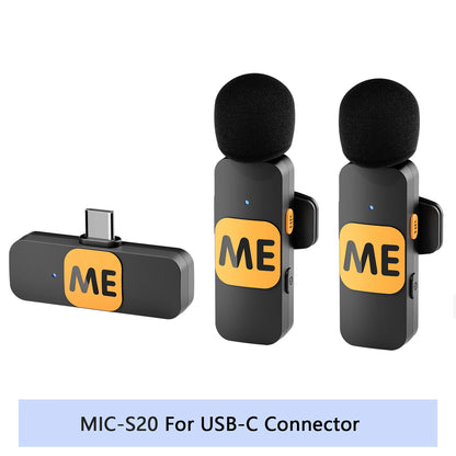 Wireless Lavalier Microphone for iPhone and Android