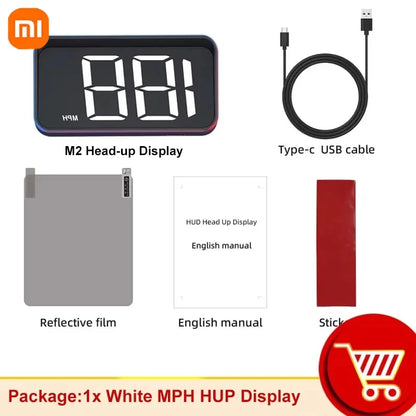 Xiaomi HUD Display – Digital Car Speedometer Projector