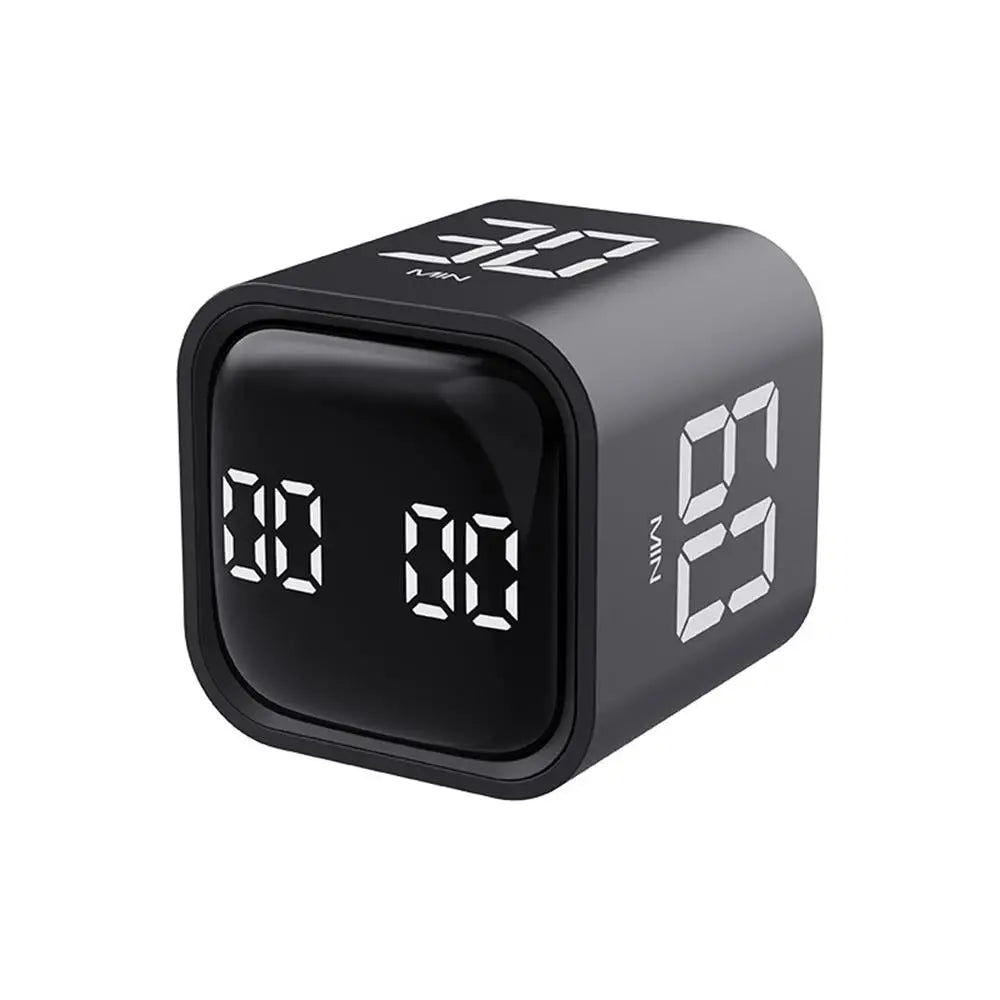 Digital Cube Timer with LED Display and Flip Sensor