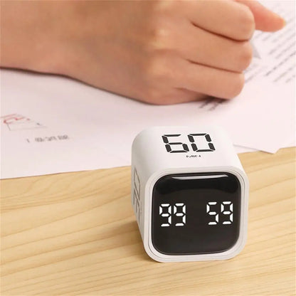 Digital Cube Timer with LED Display and Flip Sensor