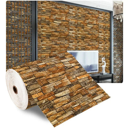 3D Brick Wallpaper Self-Adhesive Foam Wall Panel