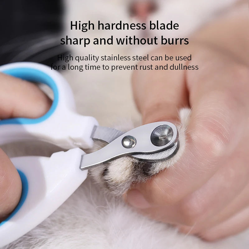 Pet Nail Clipper Stainless Steel Safe Grooming Tool