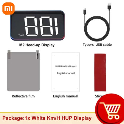 Xiaomi HUD Display – Digital Car Speedometer Projector