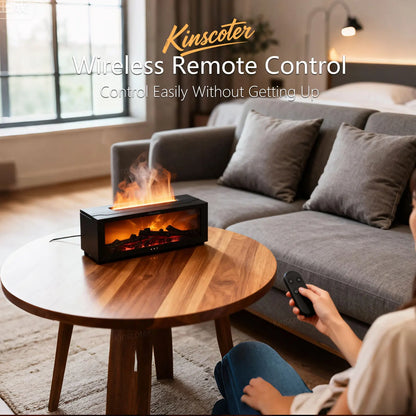 Flame Aroma Diffuser – Fireplace Style Air Humidifier