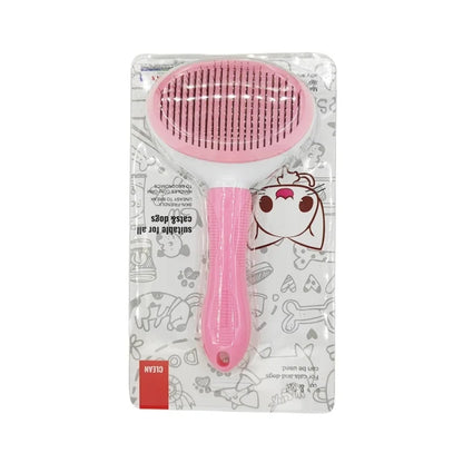 Self-Cleaning Pet Brush – Hair Remover for Cats & Dogs